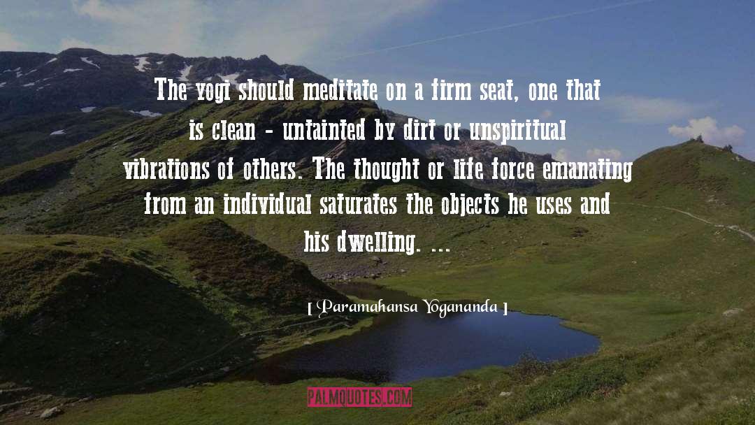 Meditate On quotes by Paramahansa Yogananda