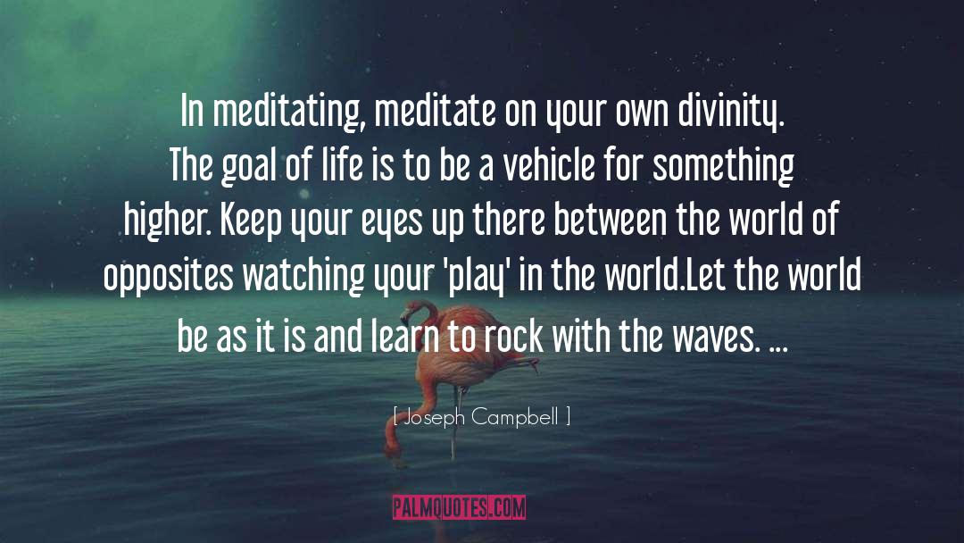 Meditate On quotes by Joseph Campbell