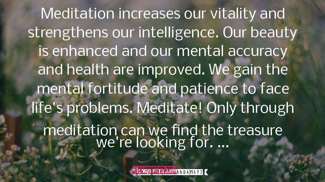 Meditate quotes by Mata Amritanandamayi