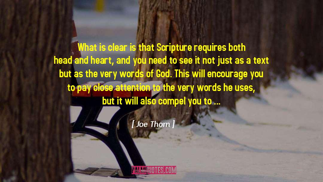 Meditating On Gods Word quotes by Joe Thorn