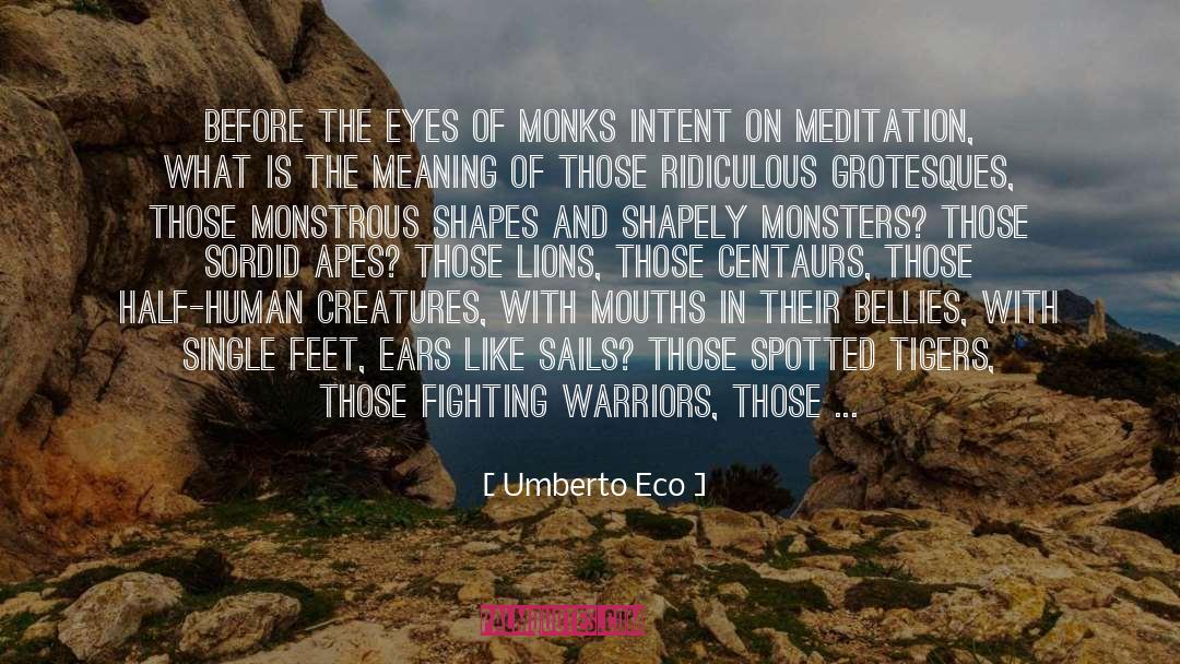 Meditation And Prayer quotes by Umberto Eco