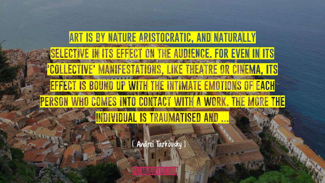 Meditation Experience quotes by Andrei Tarkovsky