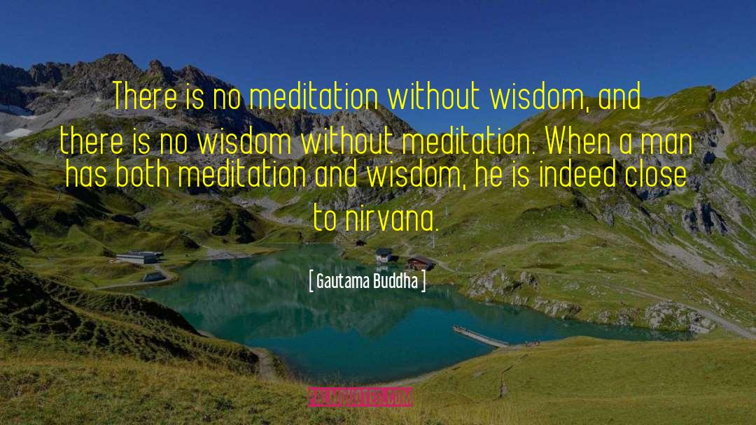 Meditation Instruction quotes by Gautama Buddha