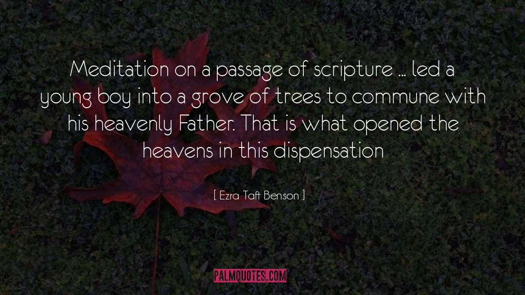 Meditation Instructions quotes by Ezra Taft Benson