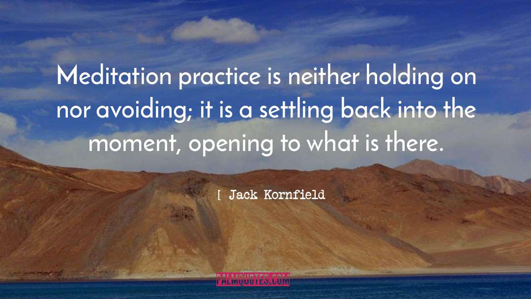 Meditation Practice quotes by Jack Kornfield