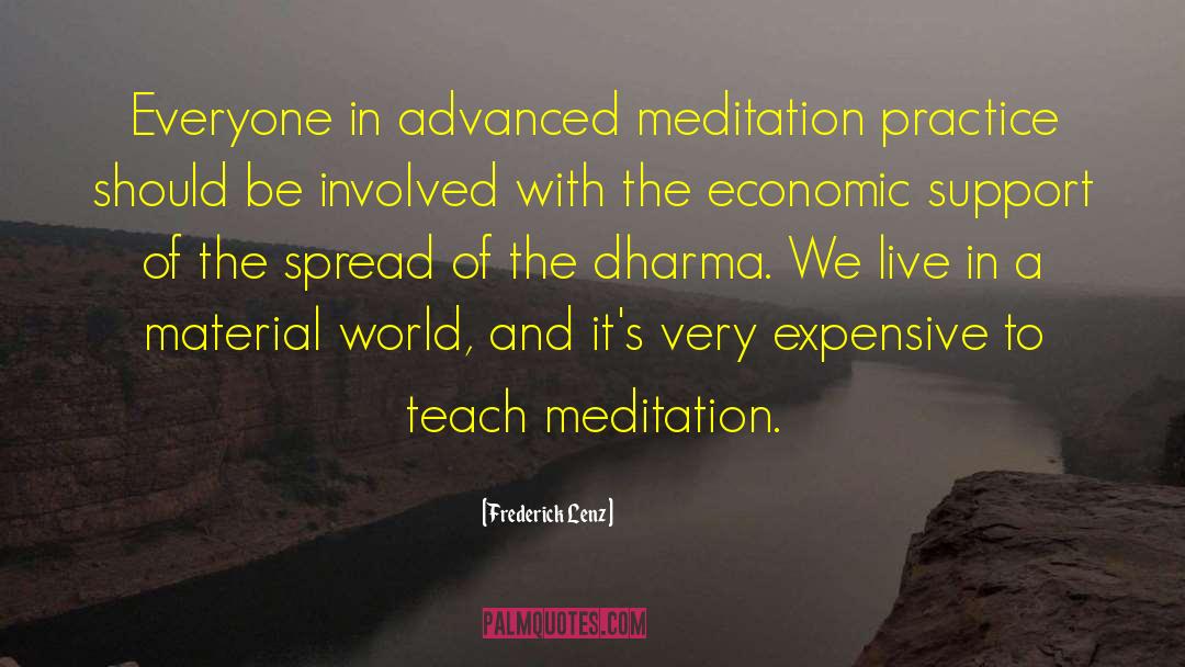 Meditation Practice quotes by Frederick Lenz