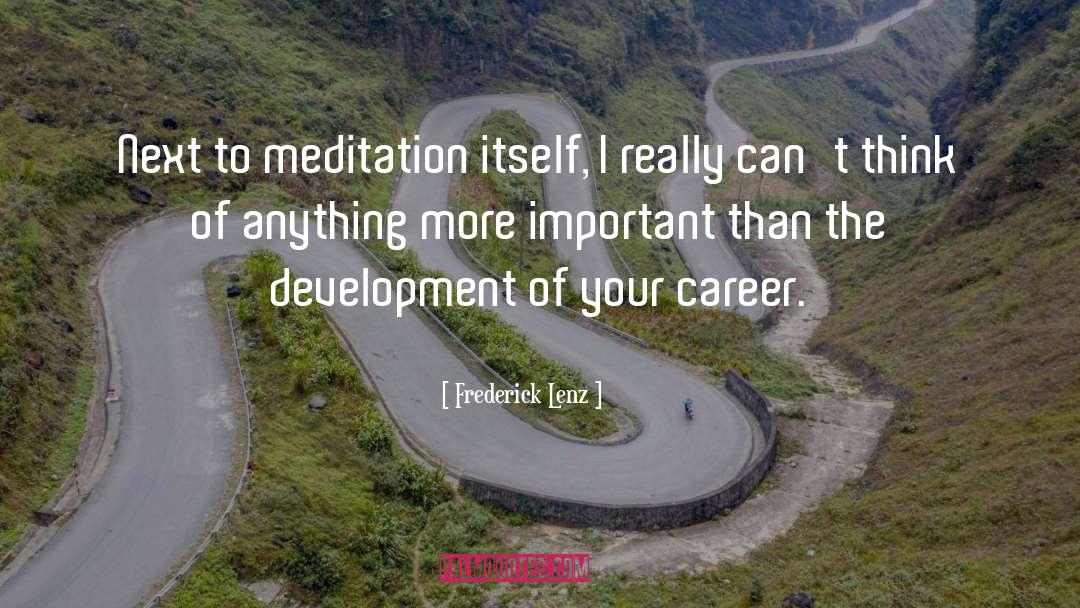 Meditation Recordings quotes by Frederick Lenz
