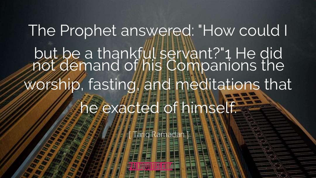 Meditations 8 quotes by Tariq Ramadan