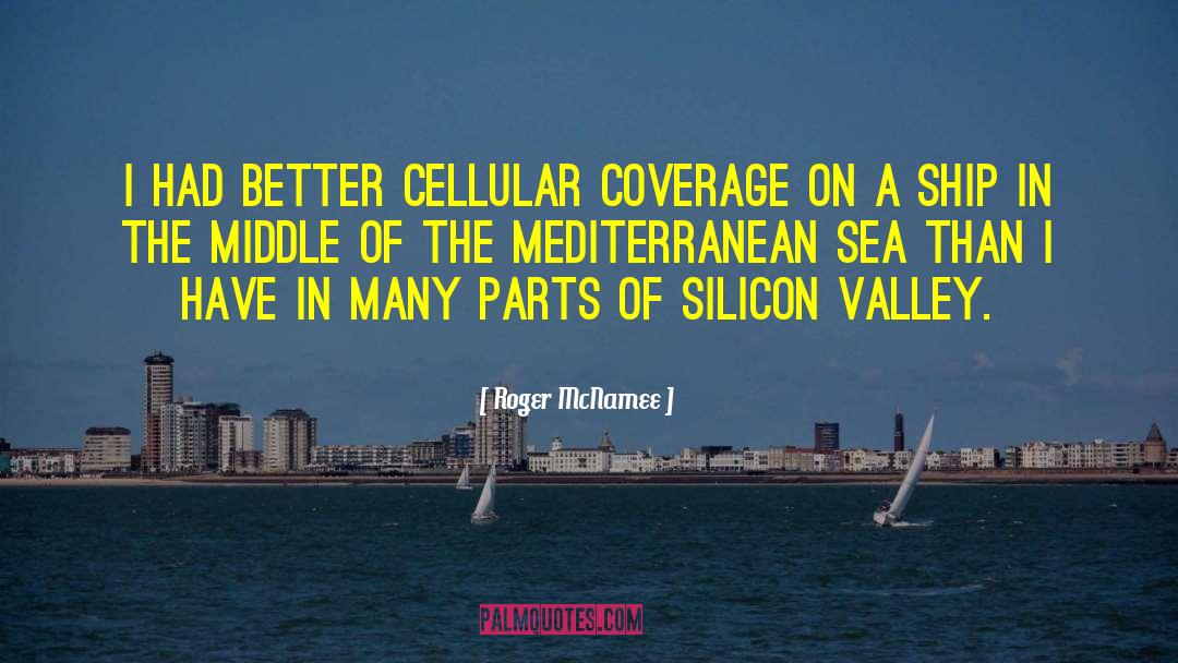 Mediterranean quotes by Roger McNamee