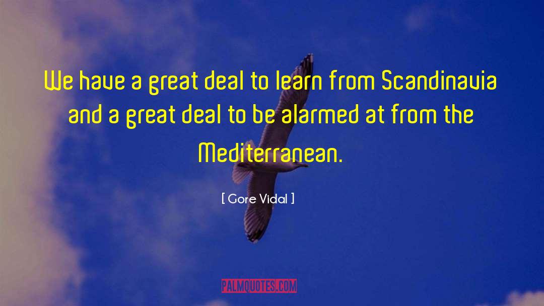 Mediterranean quotes by Gore Vidal