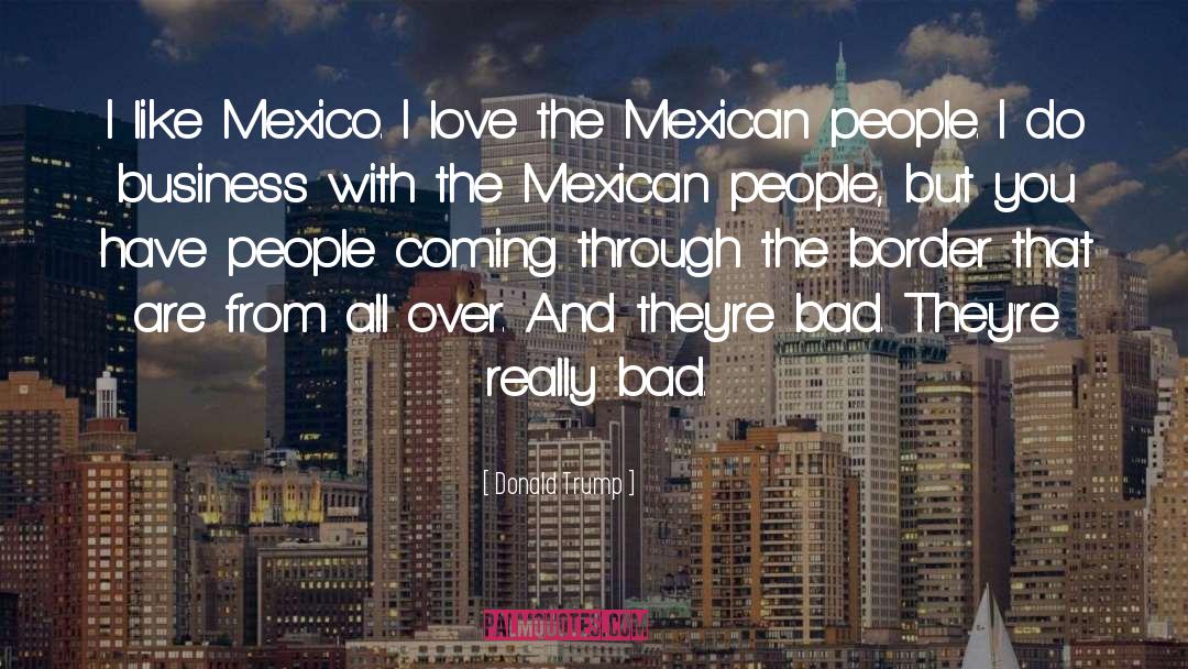 Meditz Mexican quotes by Donald Trump