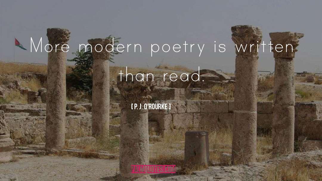 Medival Poetry quotes by P. J. O'Rourke
