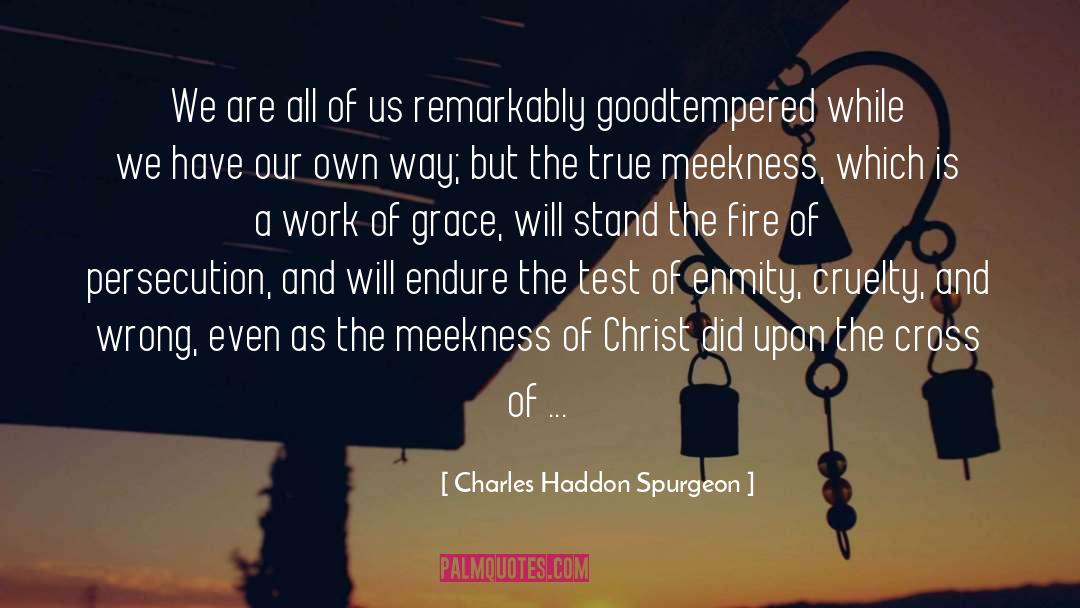 Meekness quotes by Charles Haddon Spurgeon