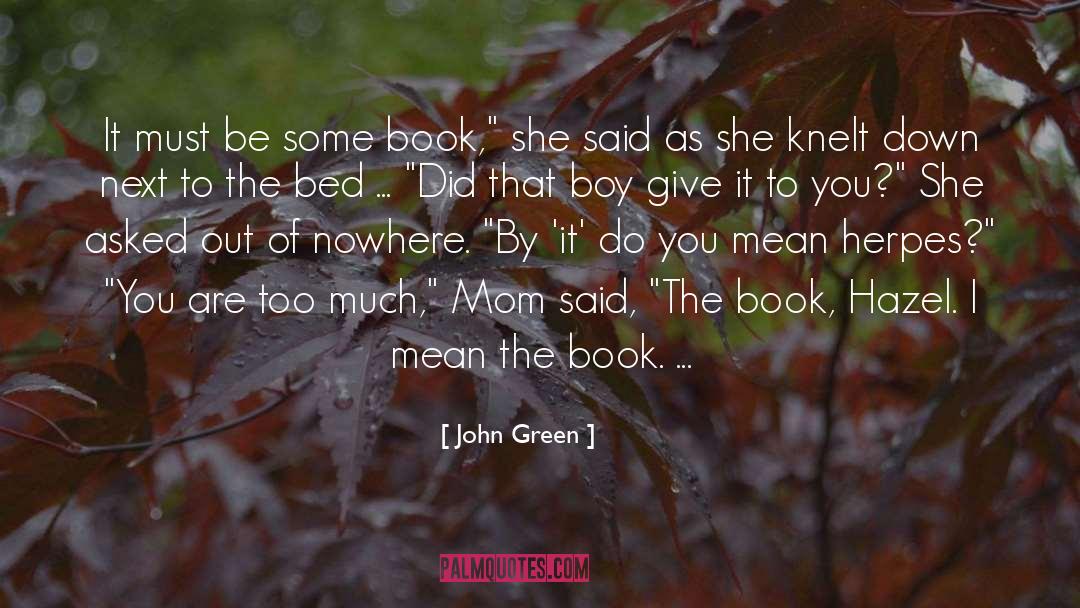 Meena Boy quotes by John Green