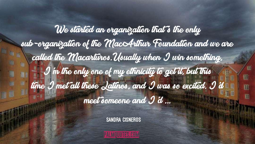 Meet Someone quotes by Sandra Cisneros