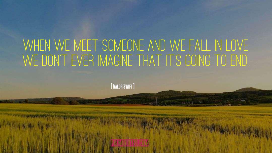Meet Someone quotes by Taylor Swift