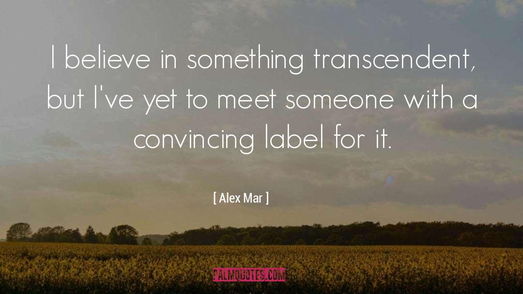 Meet Someone quotes by Alex Mar