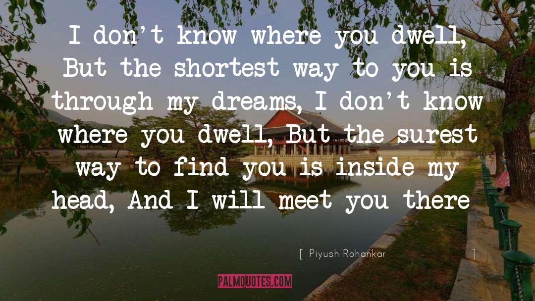 Meet You There quotes by Piyush Rohankar