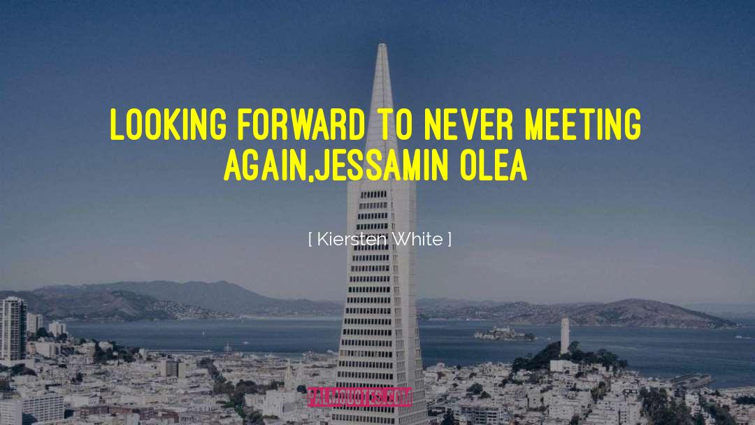 Meeting Again quotes by Kiersten White