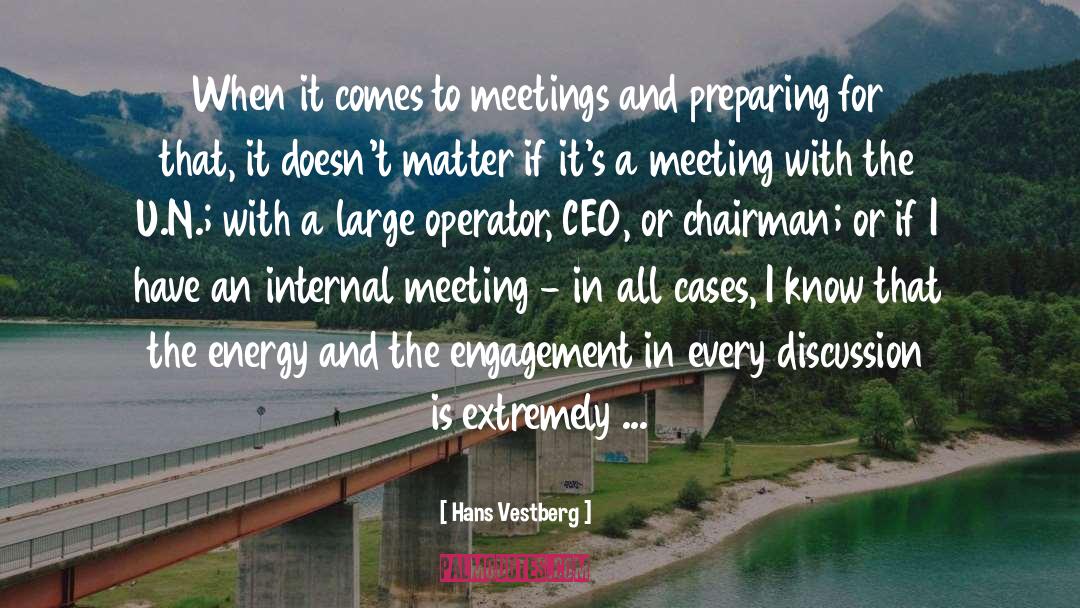 Meeting Mom quotes by Hans Vestberg