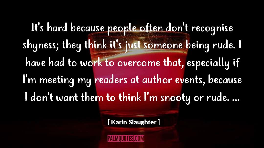 Meeting quotes by Karin Slaughter