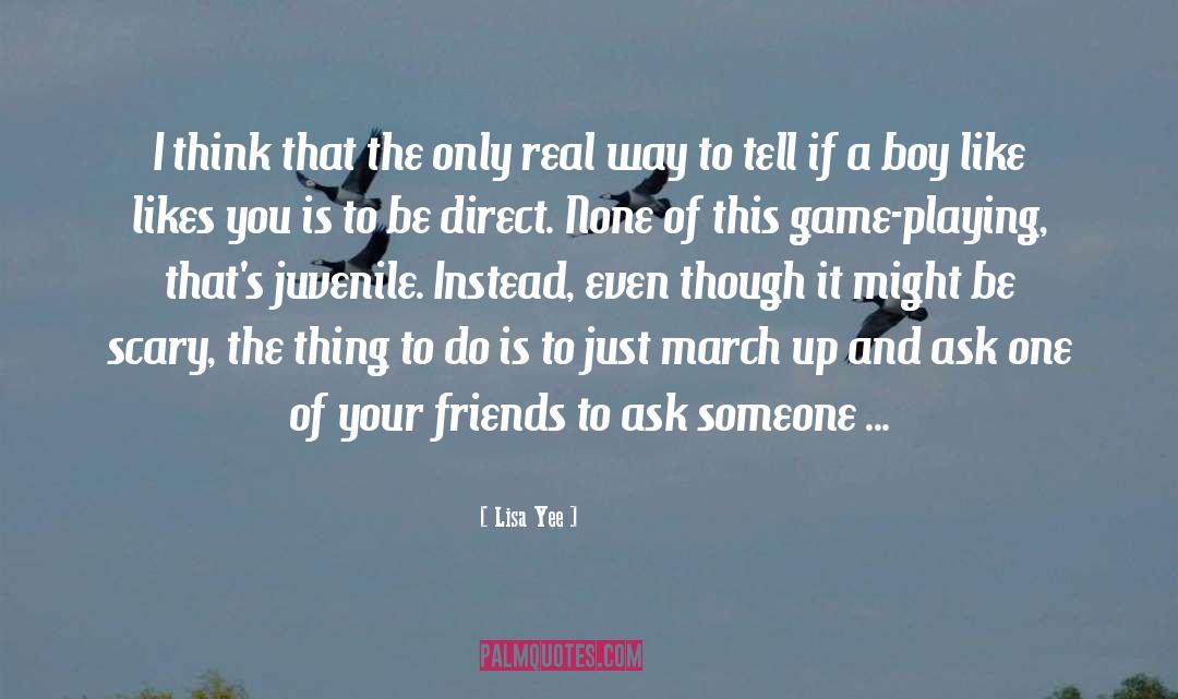 Meeting Someone Just Like You quotes by Lisa Yee