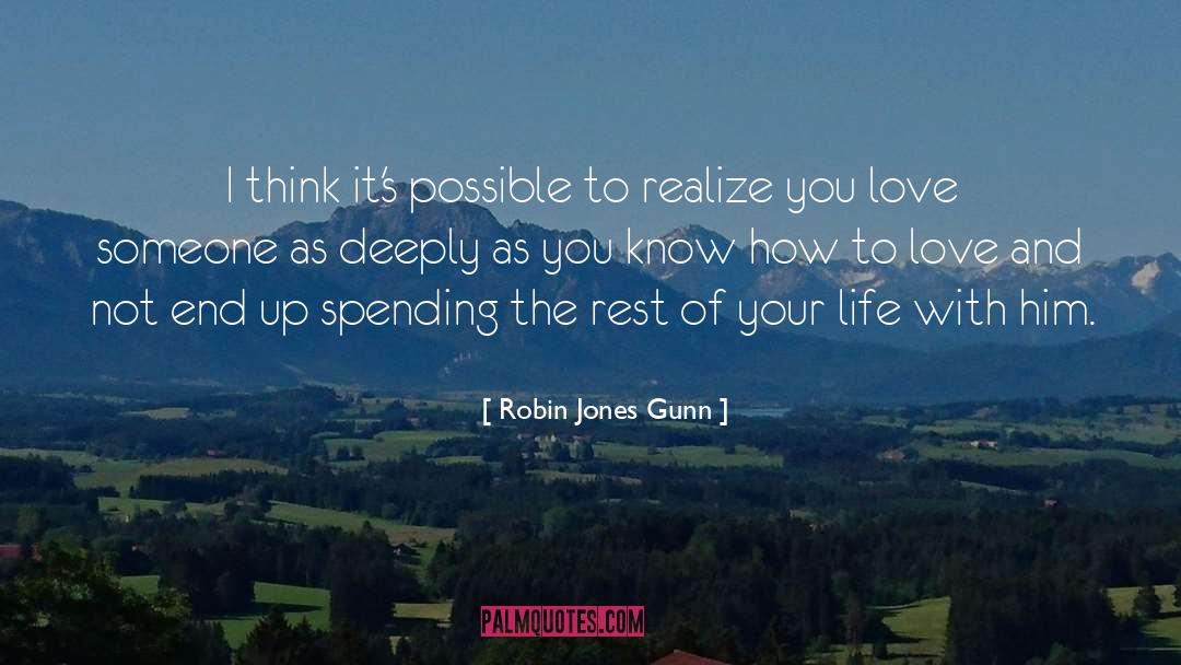 Meeting Someone Life quotes by Robin Jones Gunn