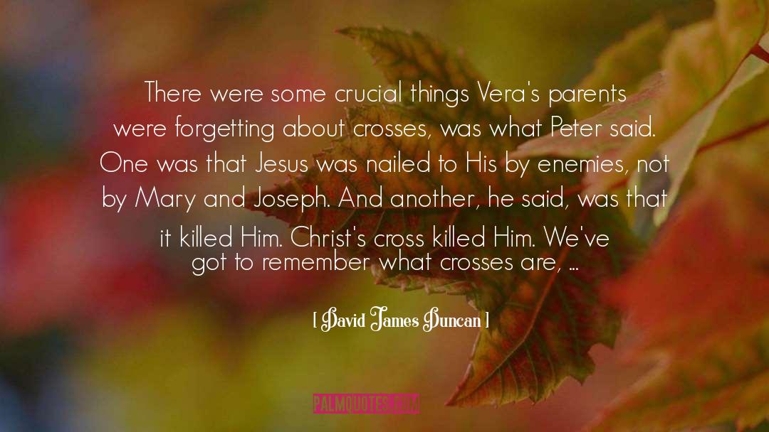 Meeting The Parents quotes by David James Duncan