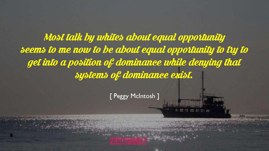 Meg White quotes by Peggy McIntosh