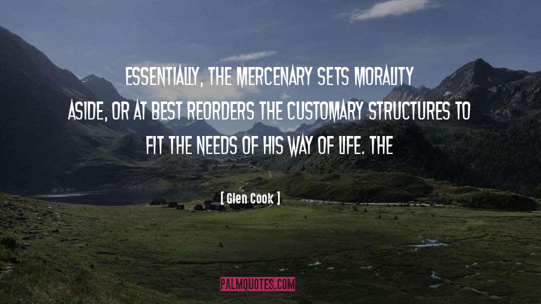 Megalithic Structures quotes by Glen Cook