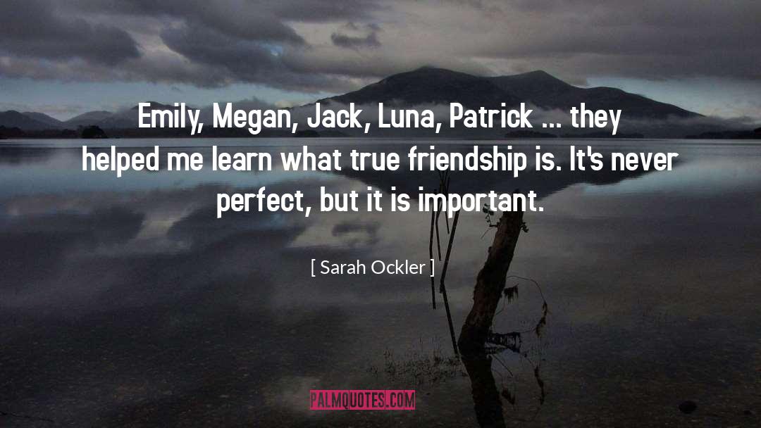 Megan Chase quotes by Sarah Ockler