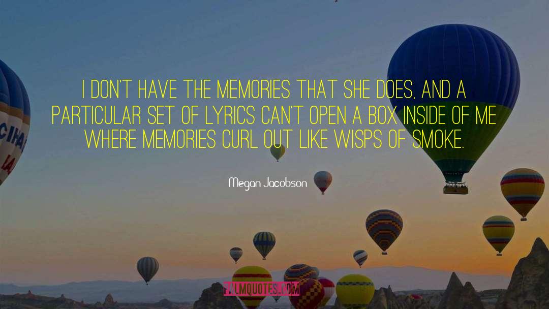 Megan Jacobson quotes by Megan Jacobson