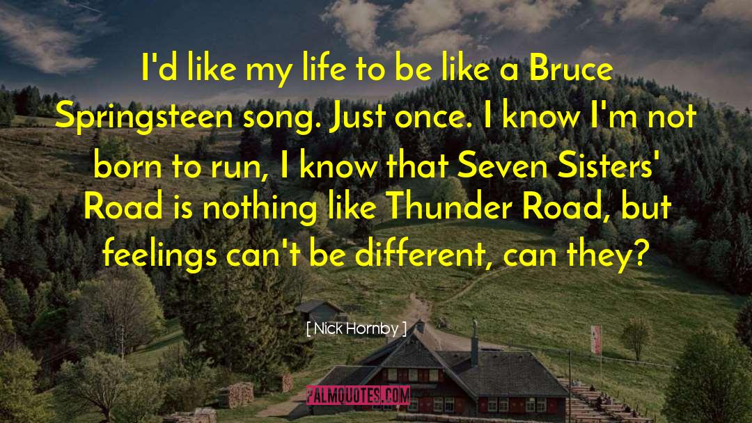 Megina Song quotes by Nick Hornby