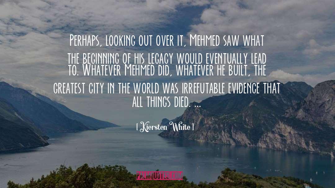 Mehmed quotes by Kiersten White