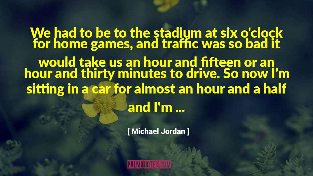 Meidling Clock quotes by Michael Jordan