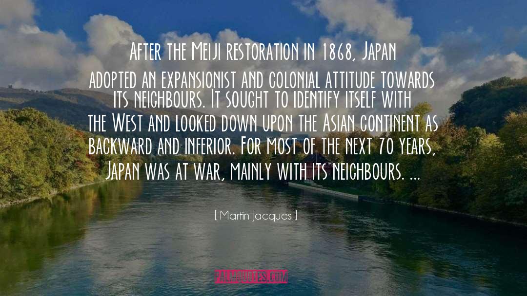 Meiji quotes by Martin Jacques