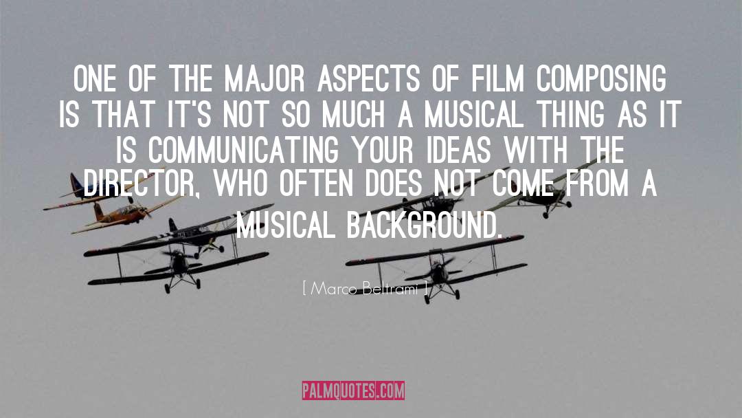 Meilleur Film quotes by Marco Beltrami