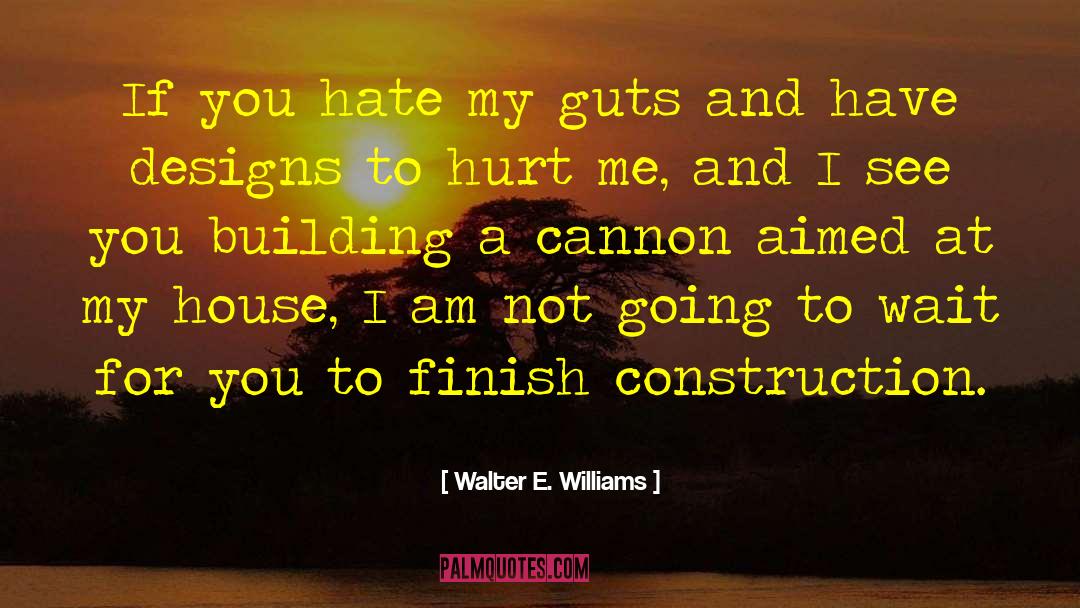 Meixner Construction quotes by Walter E. Williams