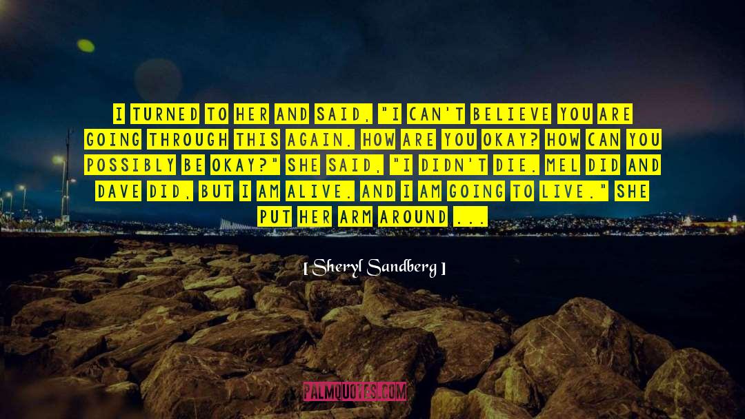 Mel quotes by Sheryl Sandberg