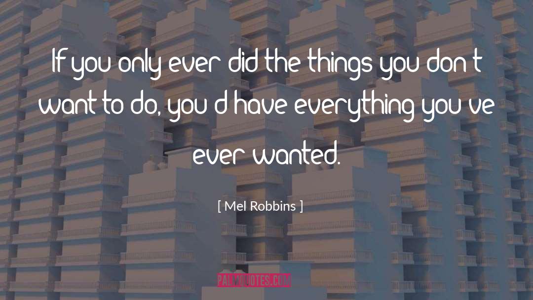 Mel quotes by Mel Robbins