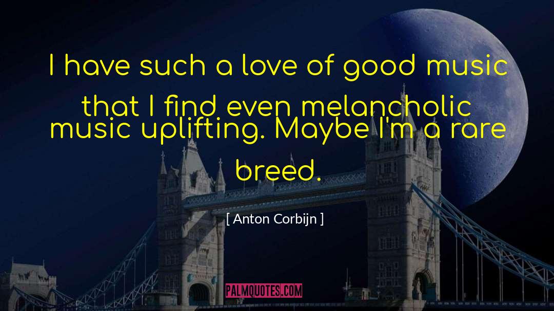 Melancholic quotes by Anton Corbijn