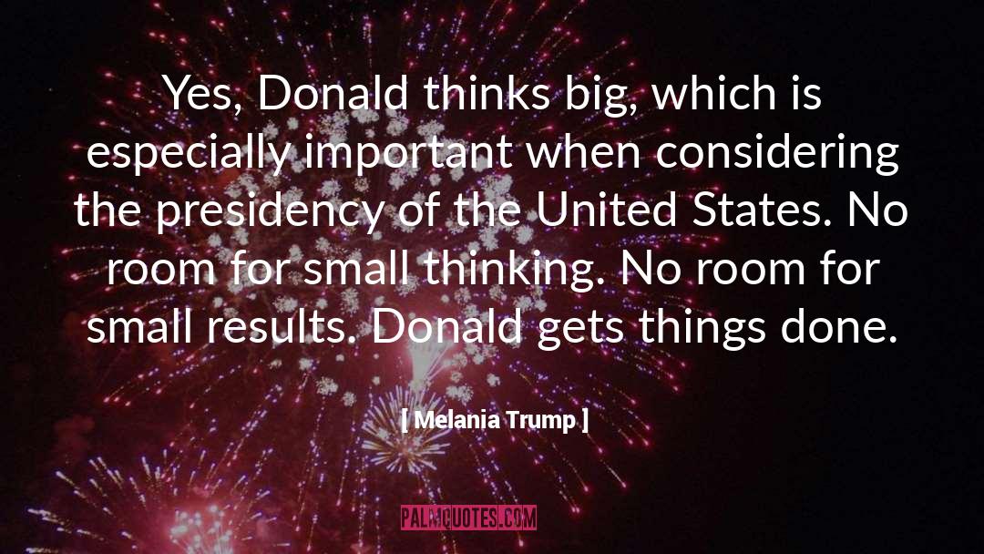 Melania quotes by Melania Trump
