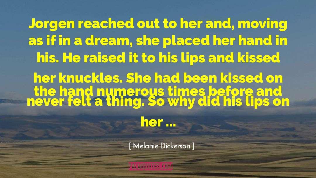 Melanie Dickerson quotes by Melanie Dickerson