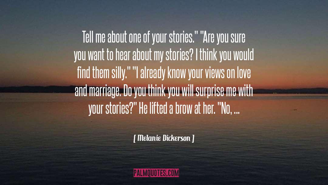 Melanie Dickerson quotes by Melanie Dickerson