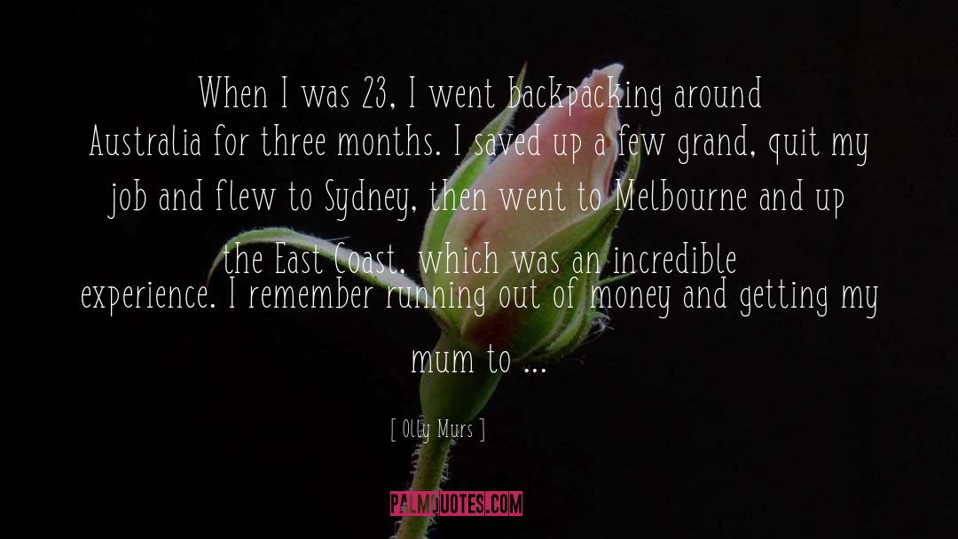 Melbourne quotes by Olly Murs