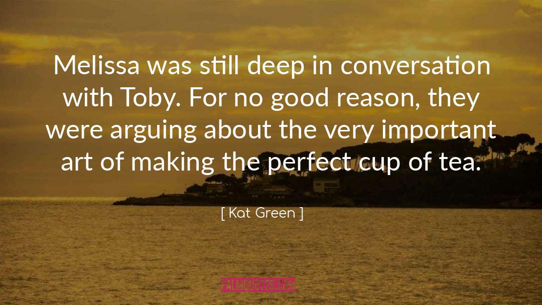 Melissa Webb quotes by Kat Green