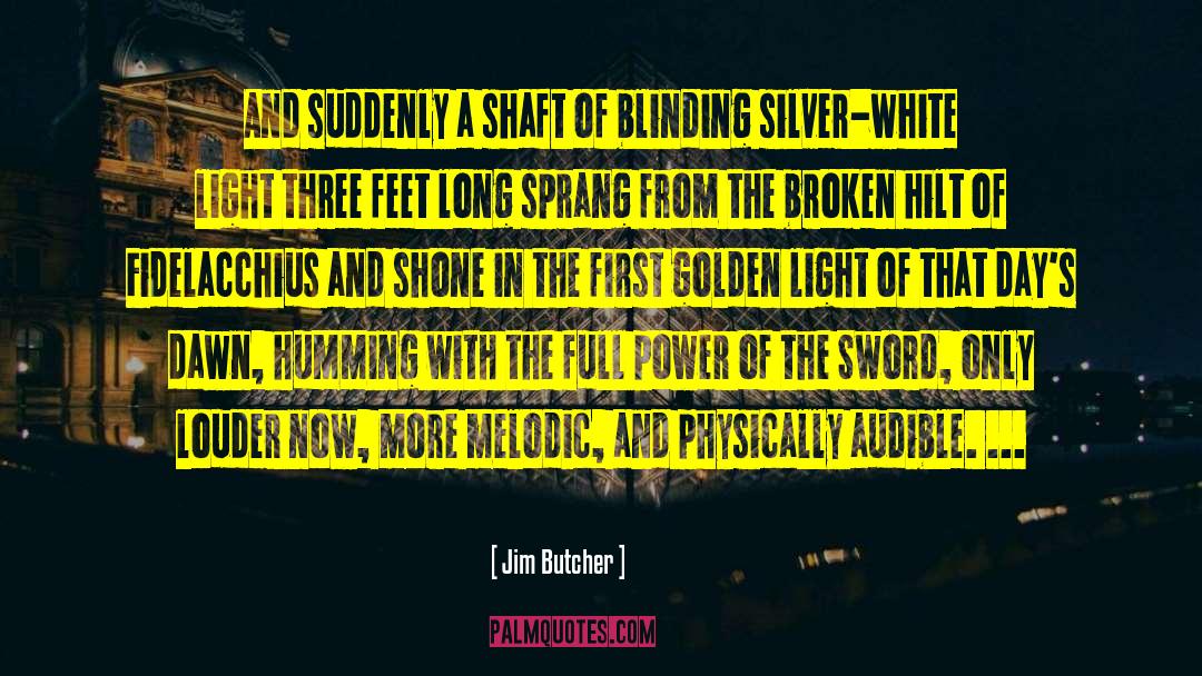 Melodic quotes by Jim Butcher