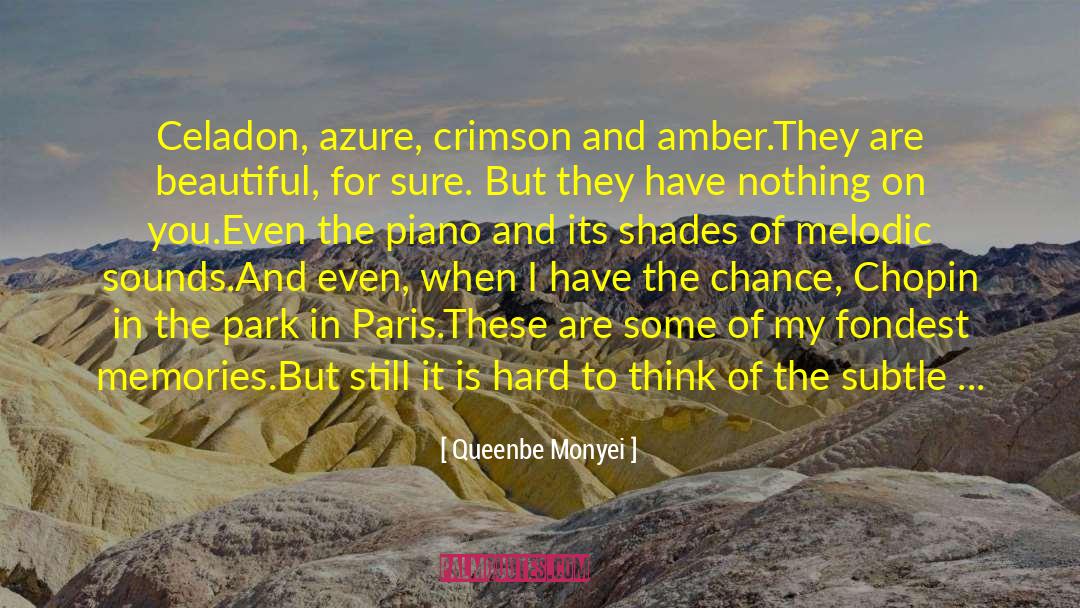 Melodic quotes by Queenbe Monyei