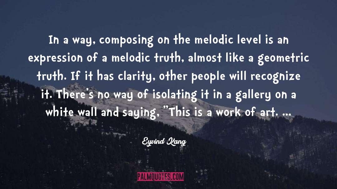 Melodic quotes by Eyvind Kang