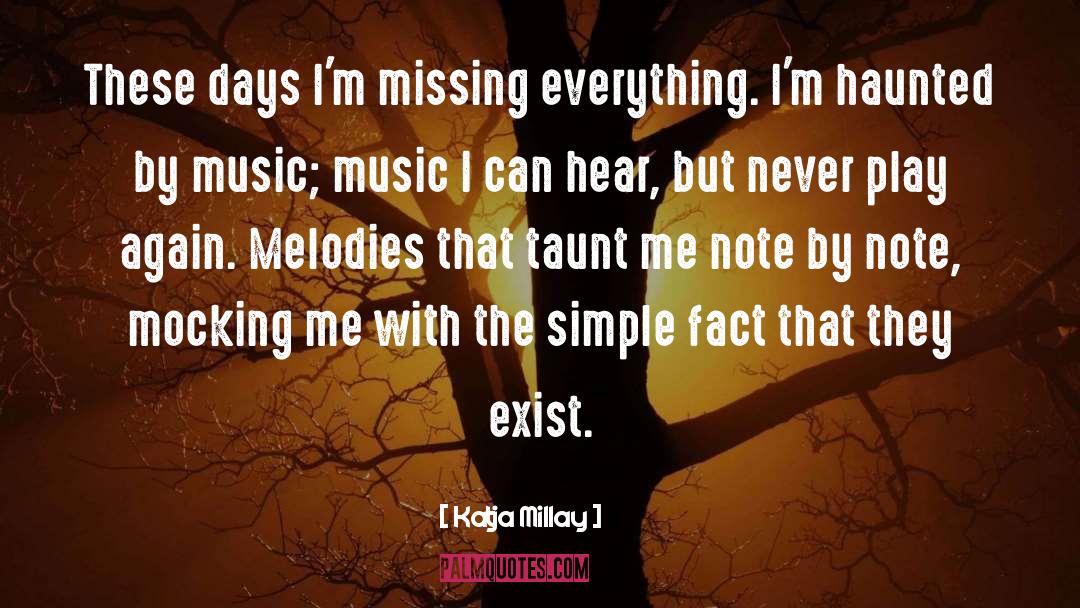 Melodies quotes by Katja Millay